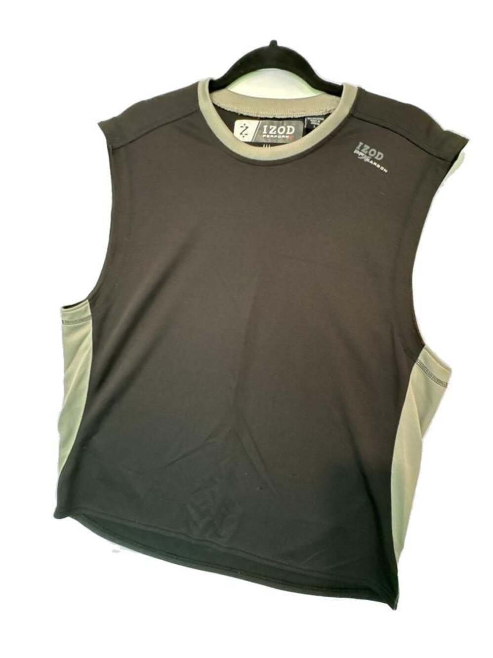 IZOD PerformX Carbon Sleeveless Athletic Training Shirt